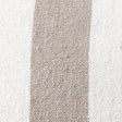 Alba Square Cushion Cover in Natural Stripe