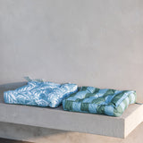 Alfresco Seat Pad | Green Stripe-2