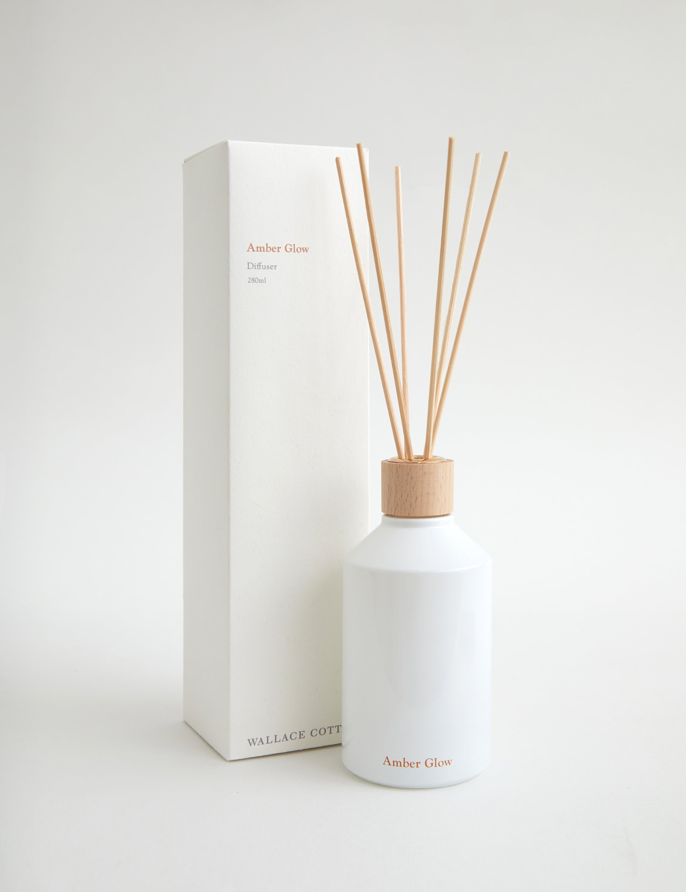 Amber Glow Diffuser 280ml | White-1