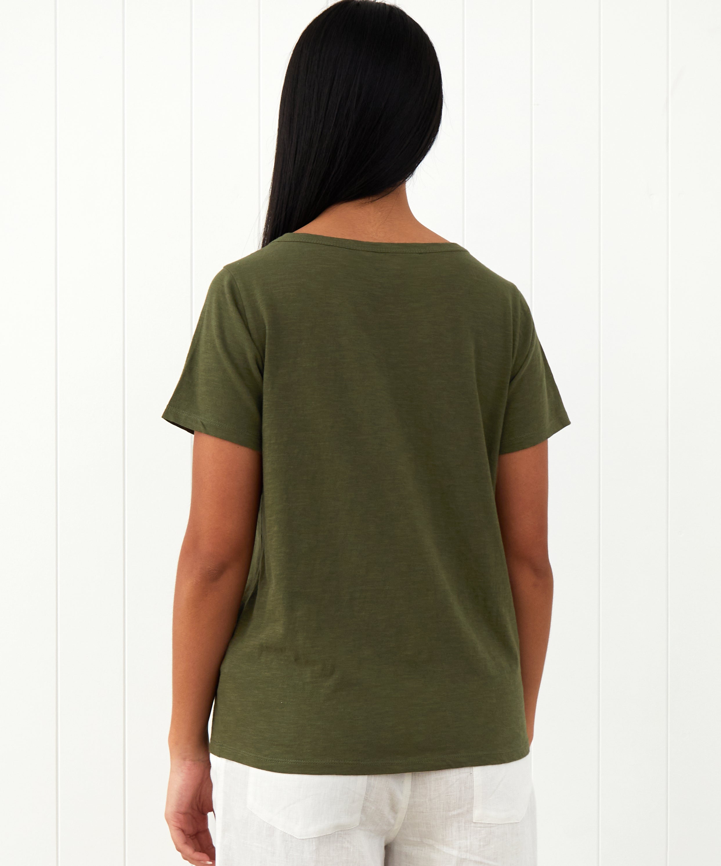 Andie Tee Shirt | Green-4