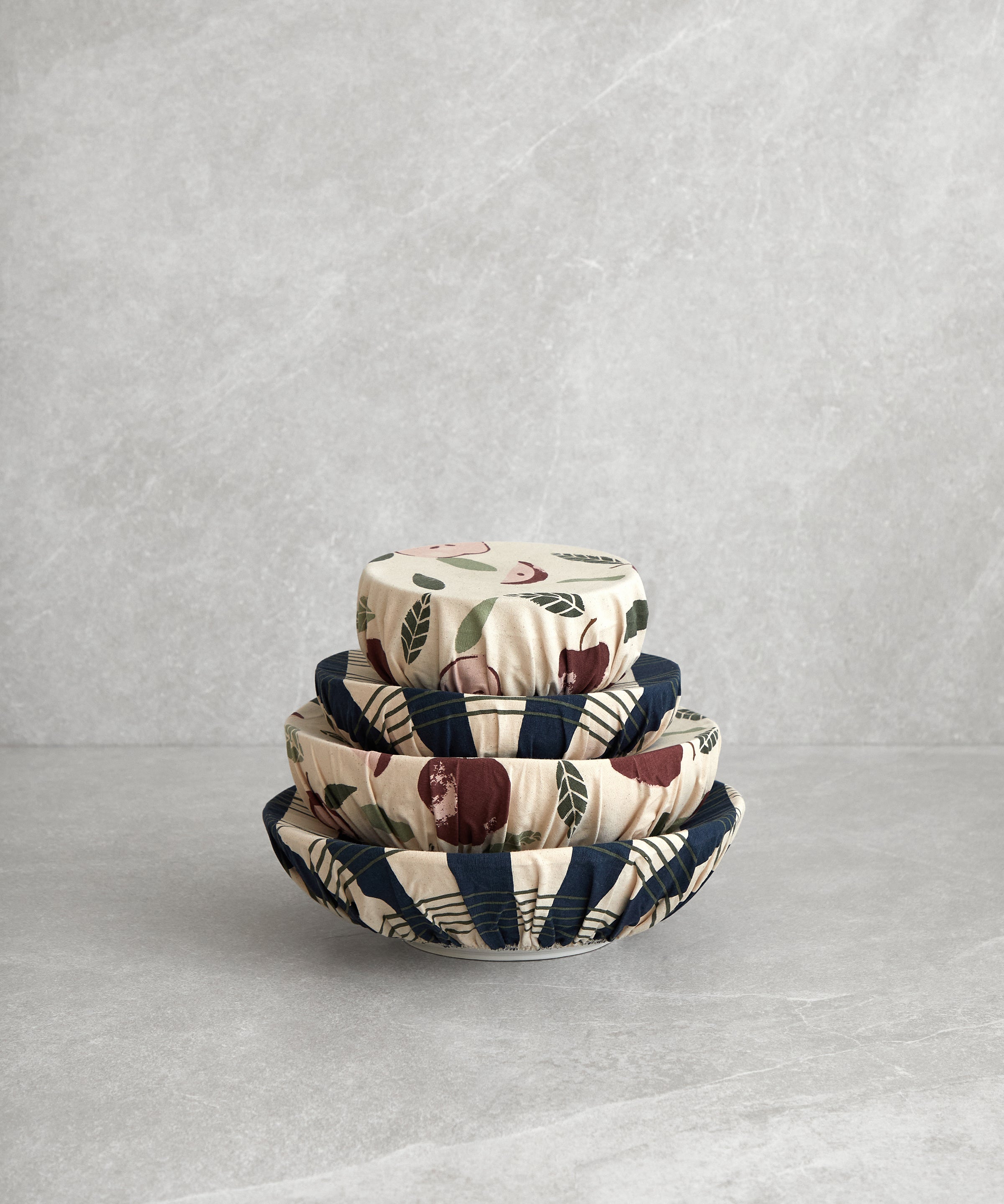 Apple Grove Dish Cover Set of 4 | Multi-1
