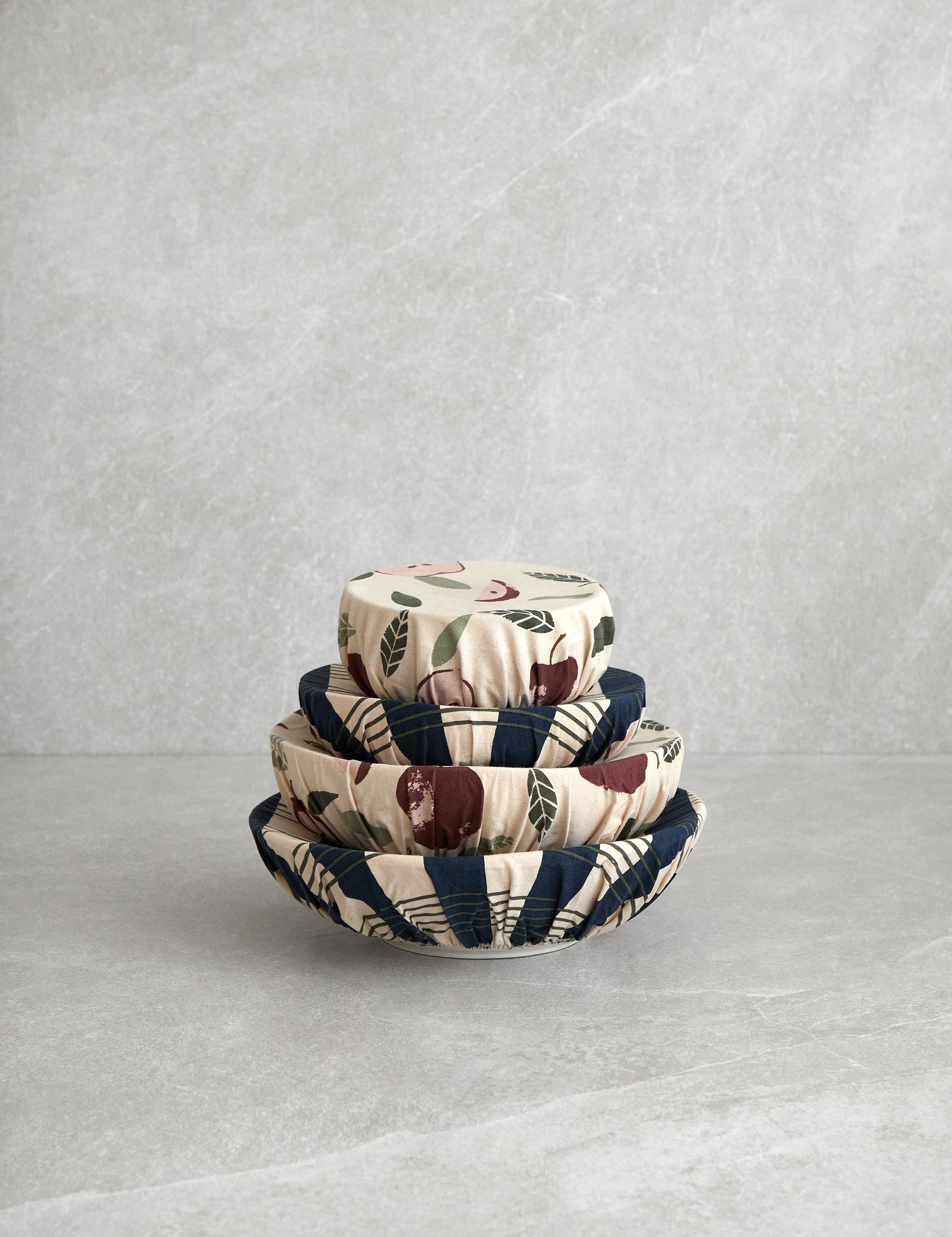 Apple Grove Dish Cover Set of 4 | Multi-1