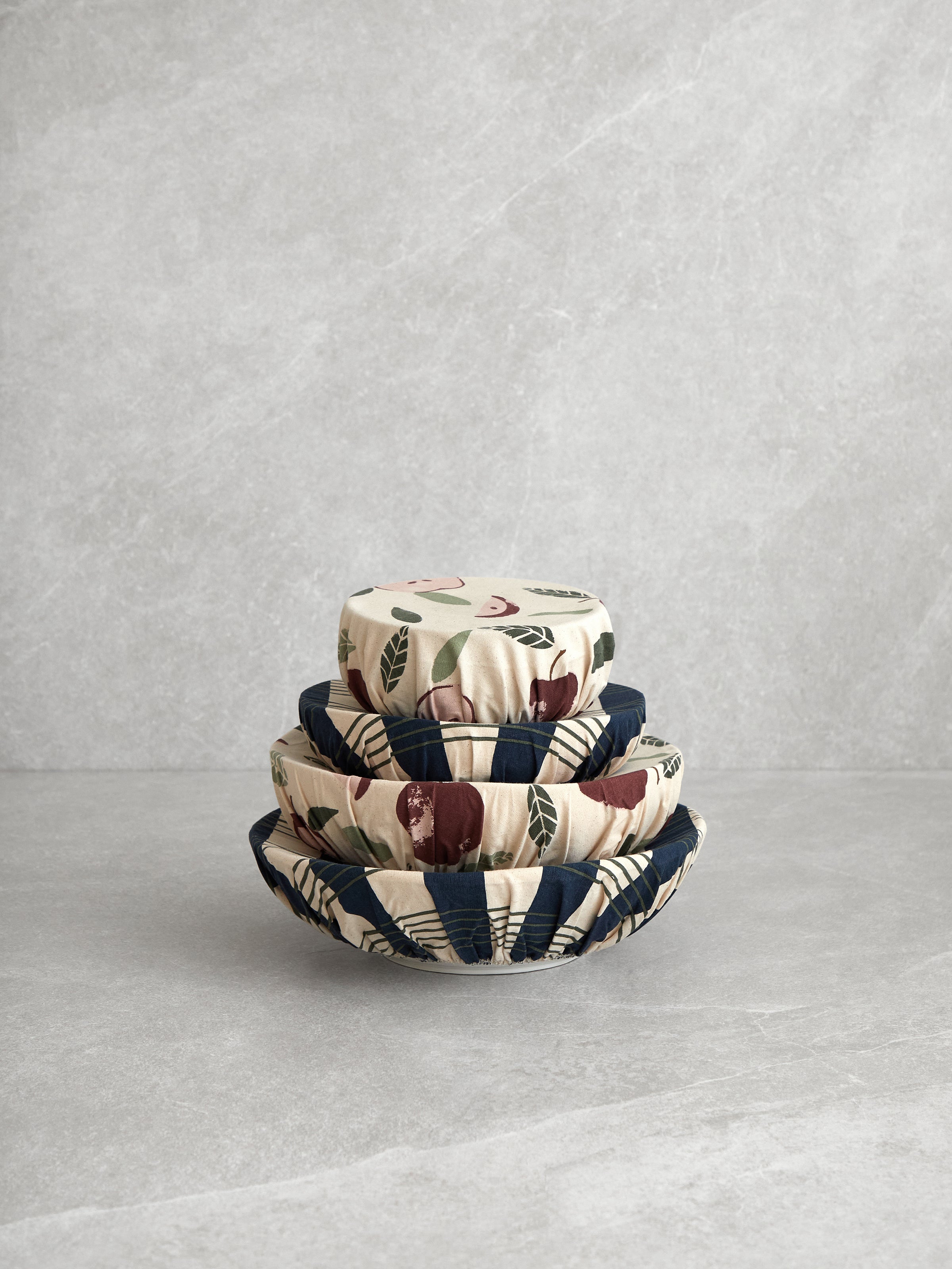Apple Grove Dish Cover Set of 4 | Multi-1
