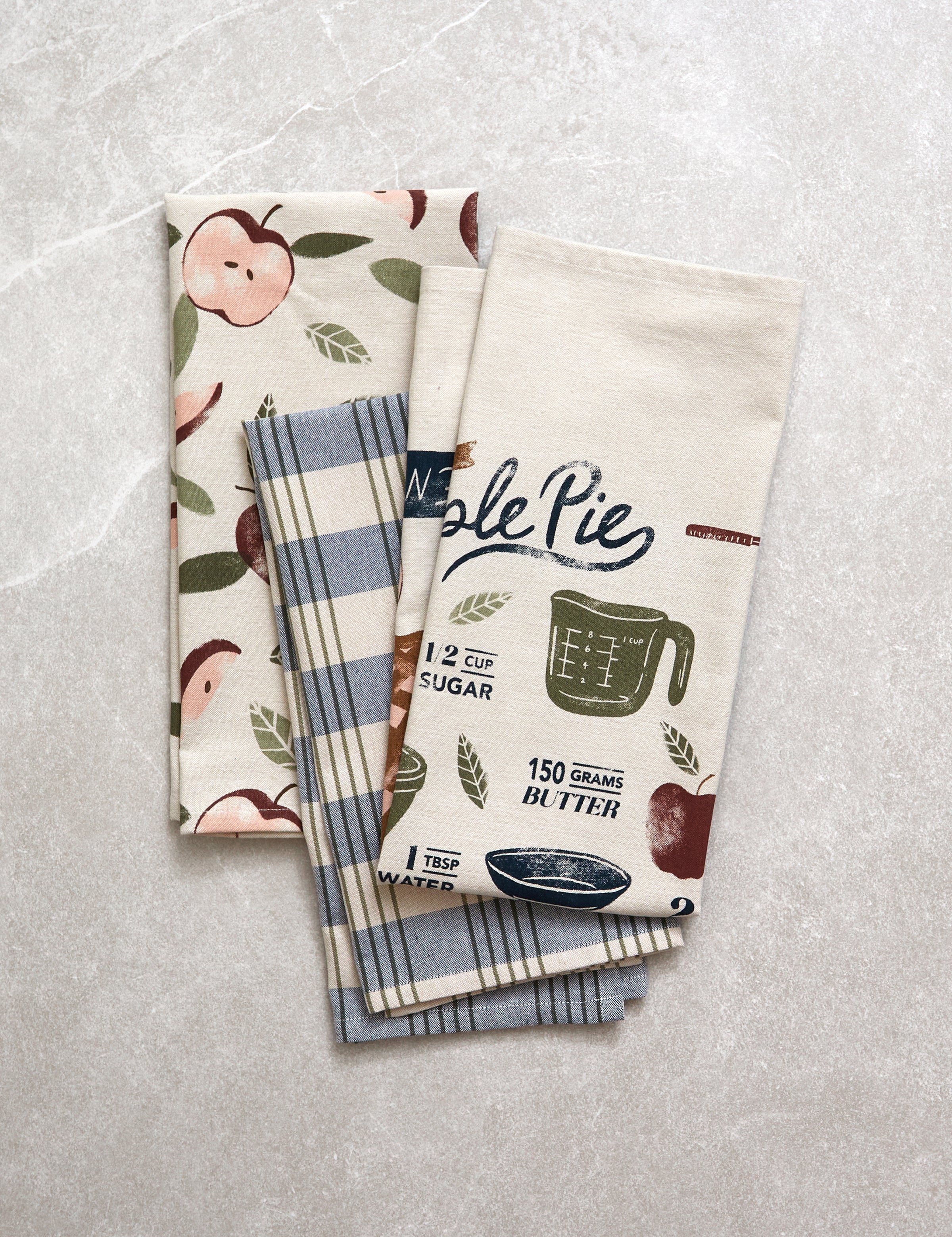 Apple Grove Tea Towel Set 3 | Multi-1