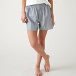 Ashton Men's Boxer Shorts | Blue Stripe-5