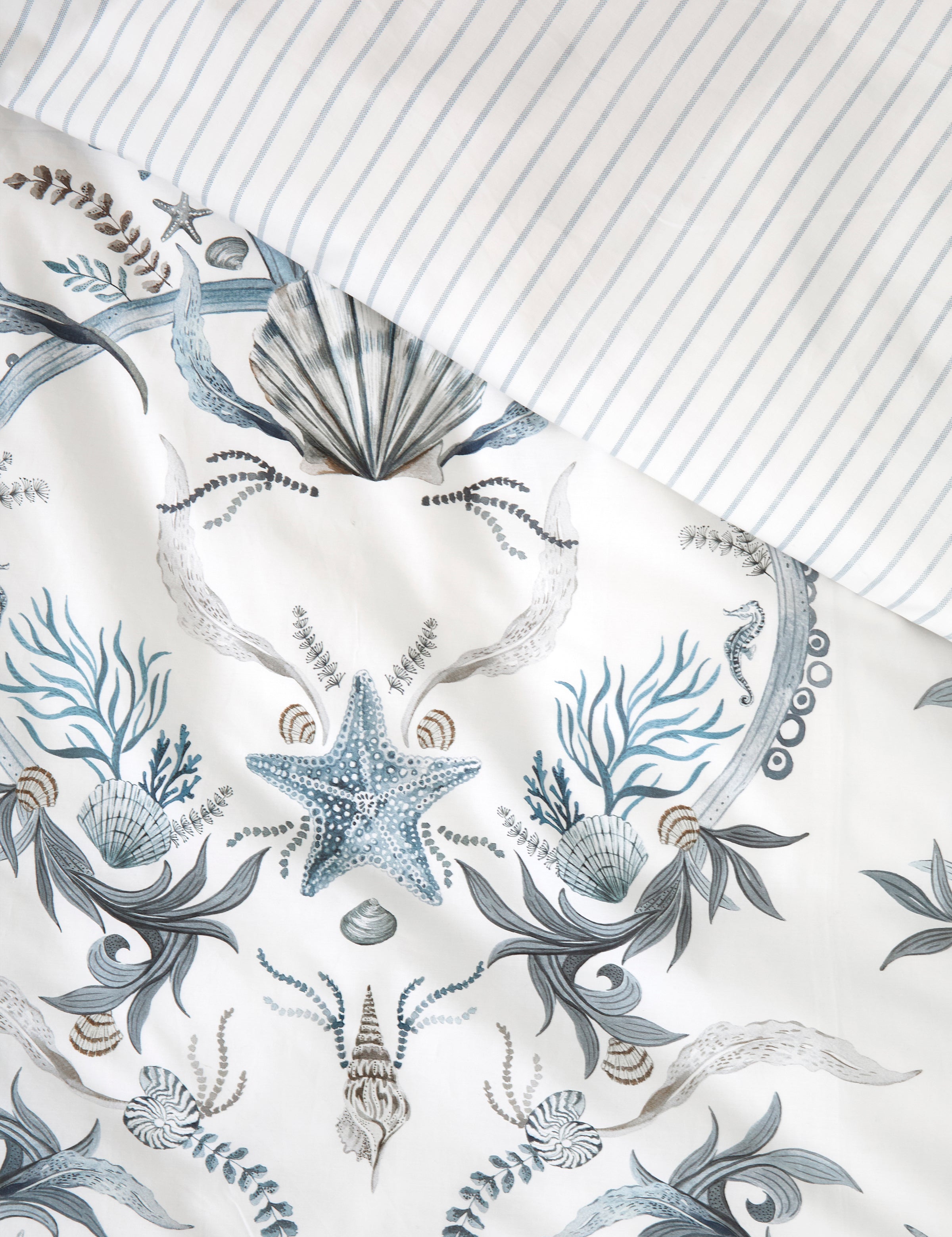 Atlantis Duvet Cover Set | Blue-4