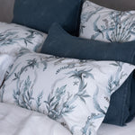 Atlantis European Pillowcase | Blue-2