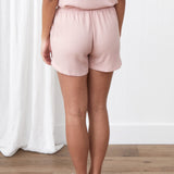 Balance Waffle Knit Shorts | Blush-4