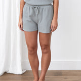 Balance Waffle Knit Shorts | Mist-1