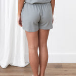 Balance Waffle Knit Shorts | Mist-4