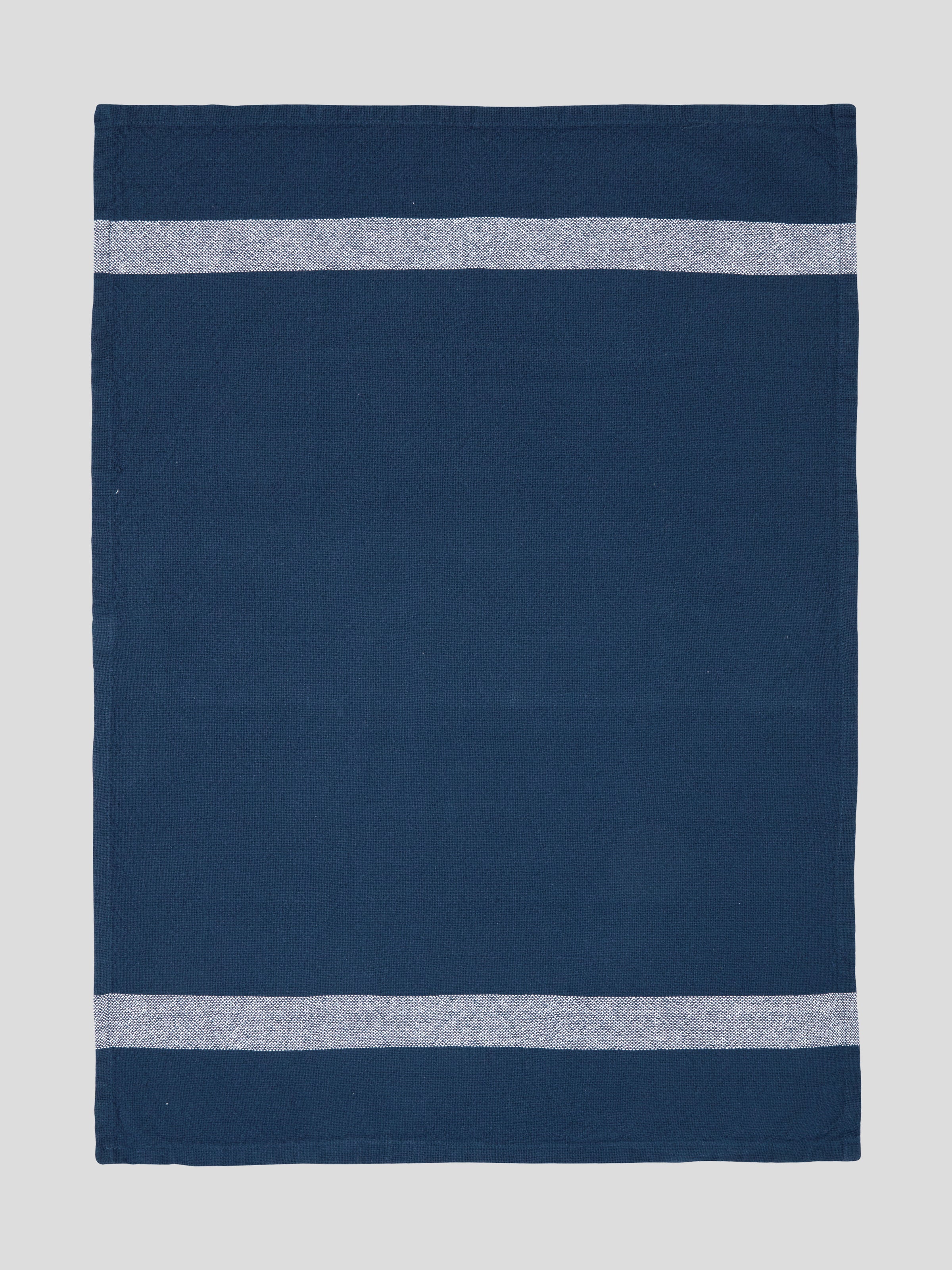 Beaumont Tea Towel Set of 2 | Navy White-2