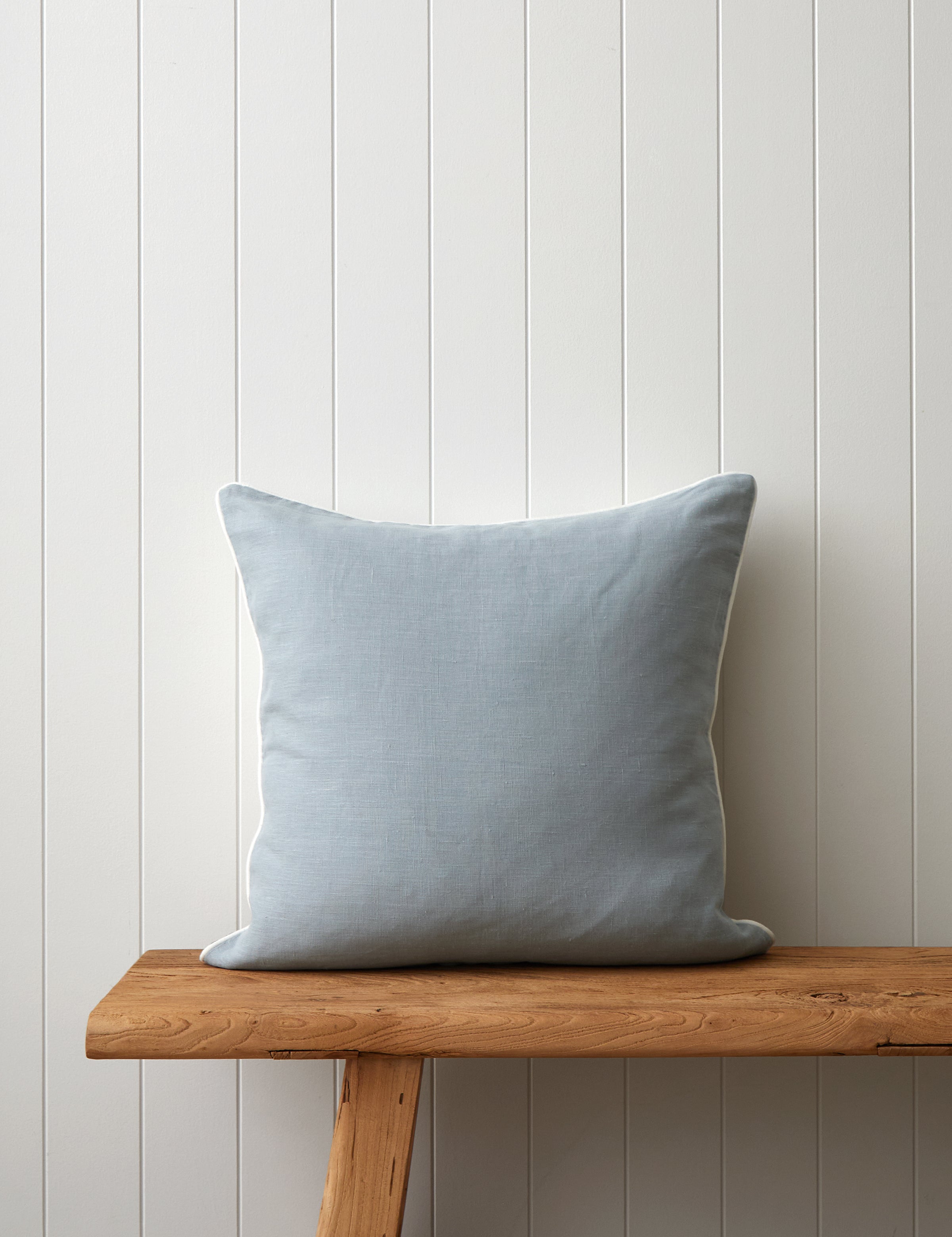 Bee Swarm Embroidered Large Square Cushion Cover | Blue-3