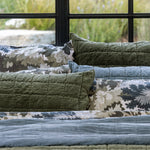Belvedere Velvet European Pillowcase | Willow-2