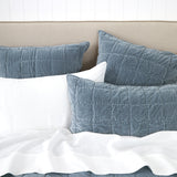 Belvedere Velvet Quilt | Haze-2