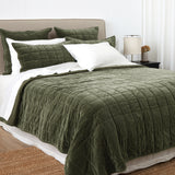Belvedere Velvet Quilt | Willow-3