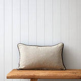 Belvedere Velvet Rectangle Cushion Cover | Cocoa-3