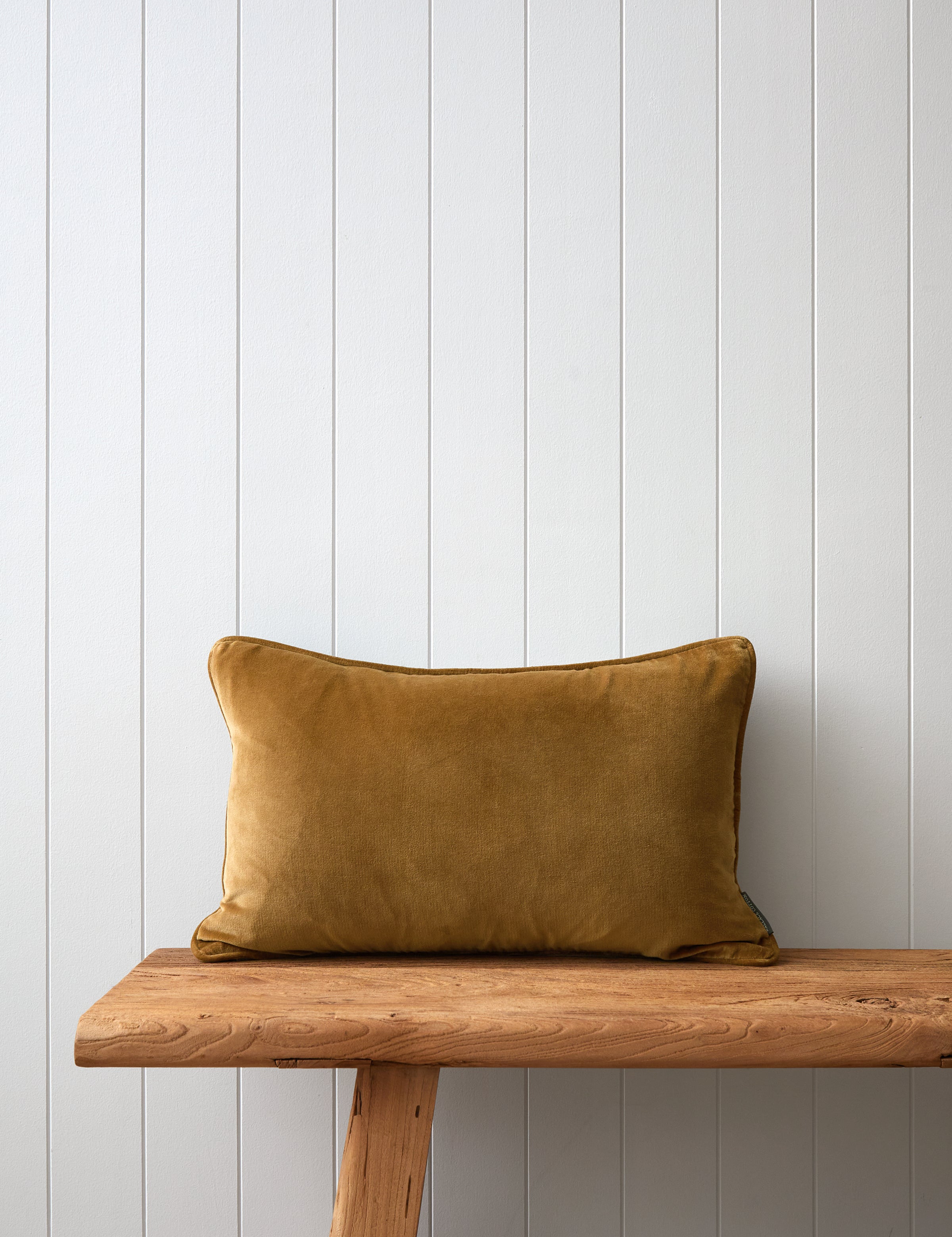 Belvedere Velvet Rectangle Cushion Cover | Ginger-1