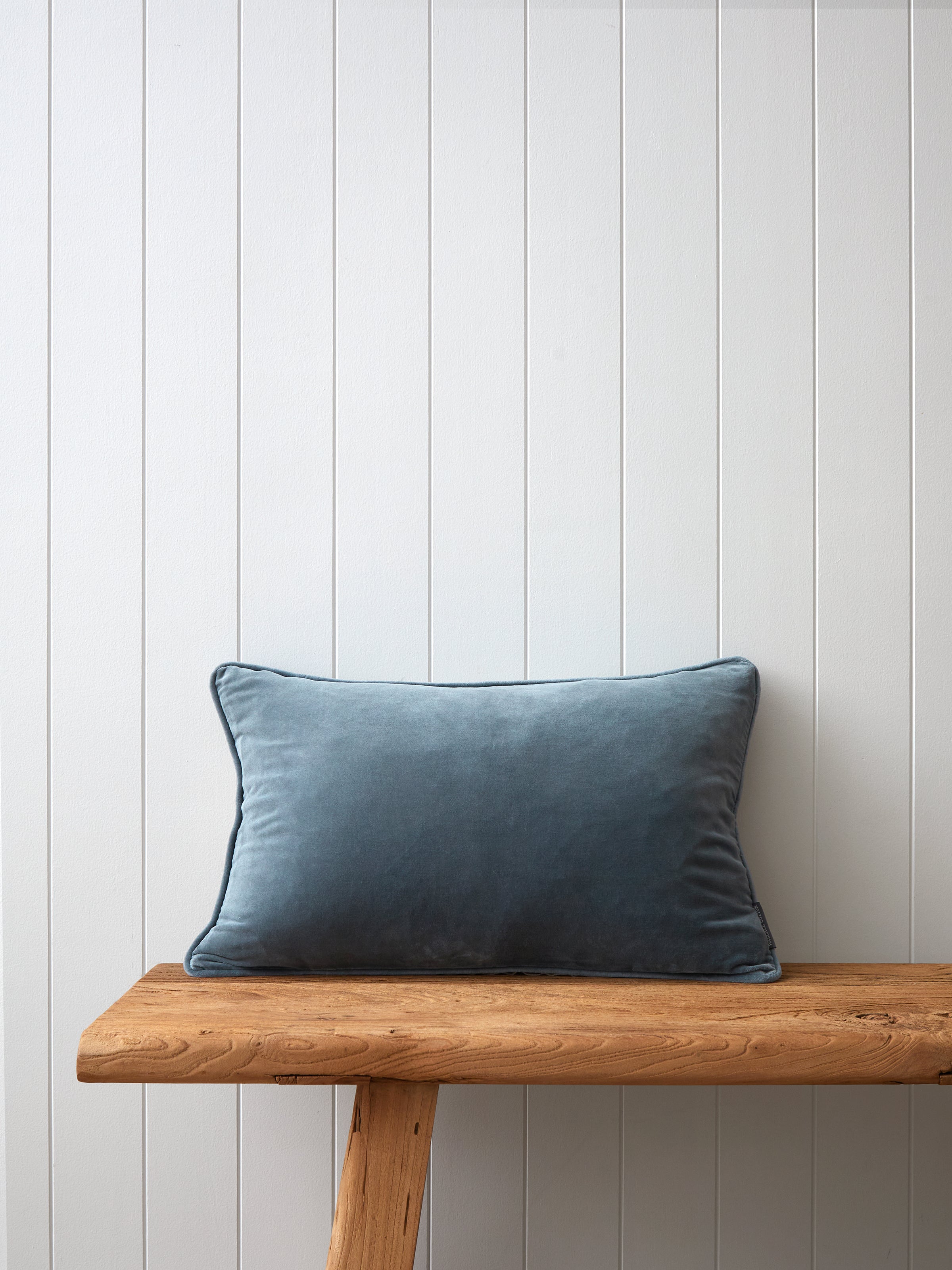 Belvedere Velvet Rectangle Cushion Cover | Haze-1