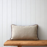 Belvedere Velvet Rectangle Cushion Cover | Merlot-3