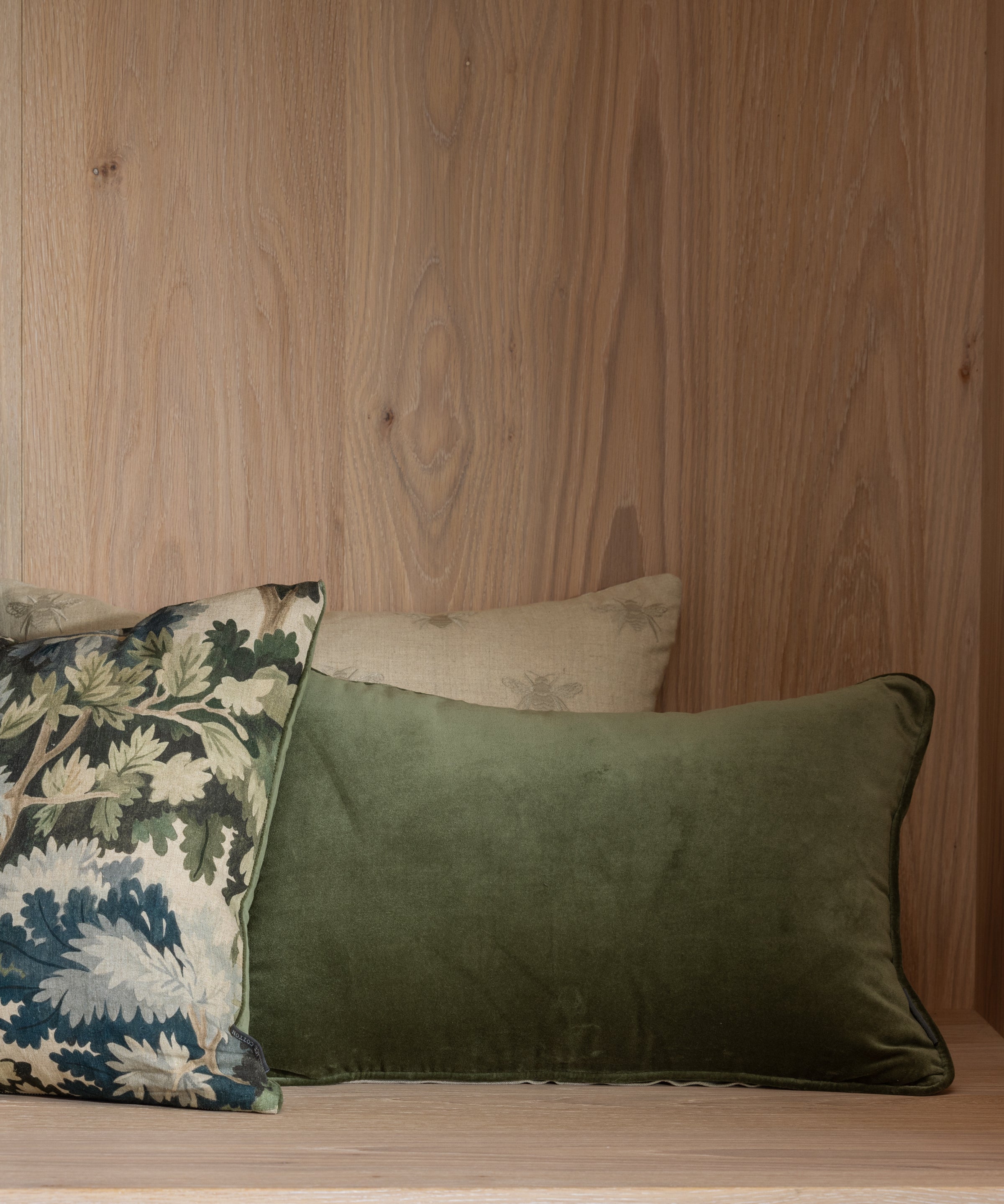 Belvedere Velvet Rectangle Cushion Cover | Willow-2