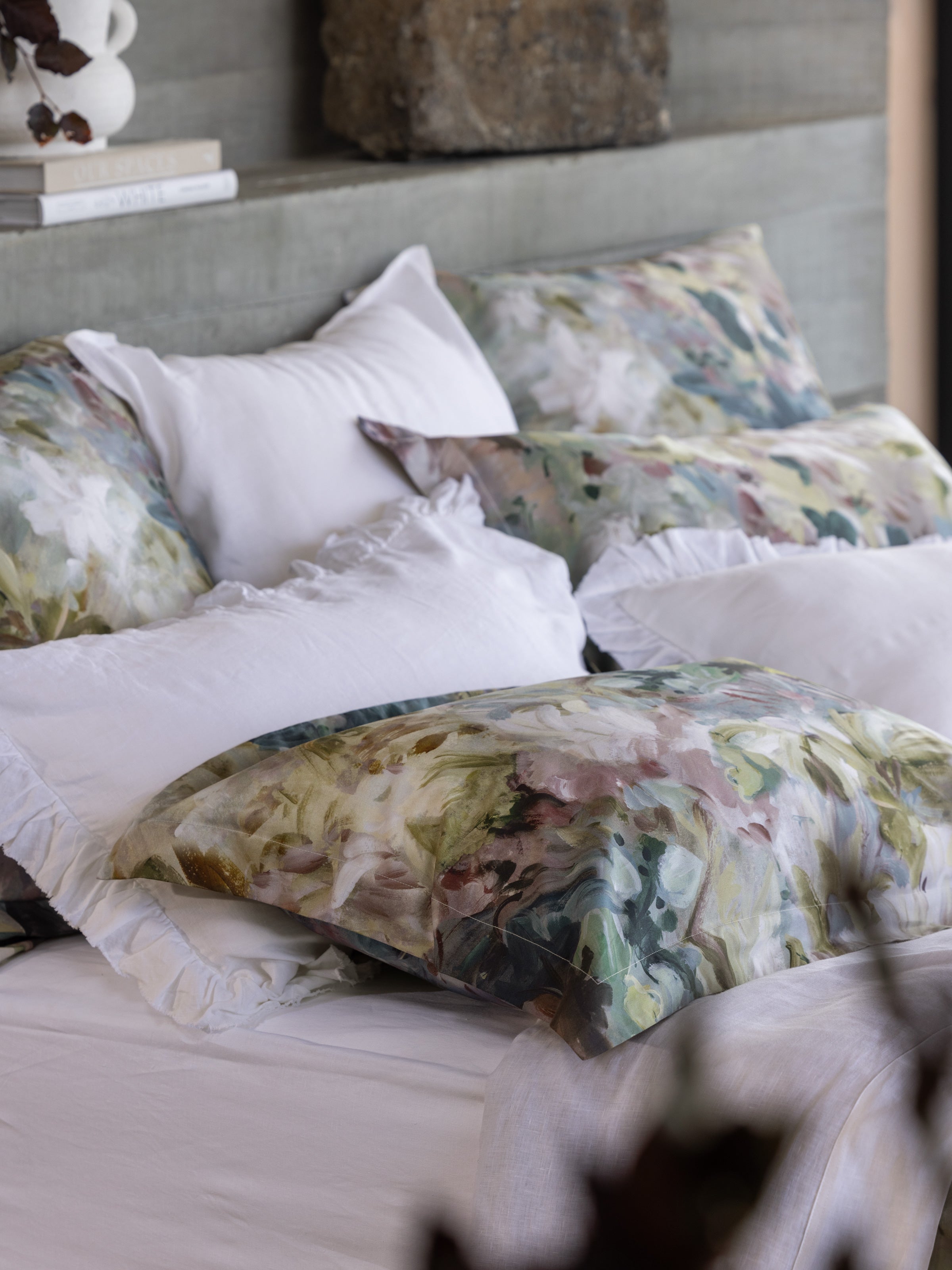 Botanic Wonder European Pillowcase | Floral-2