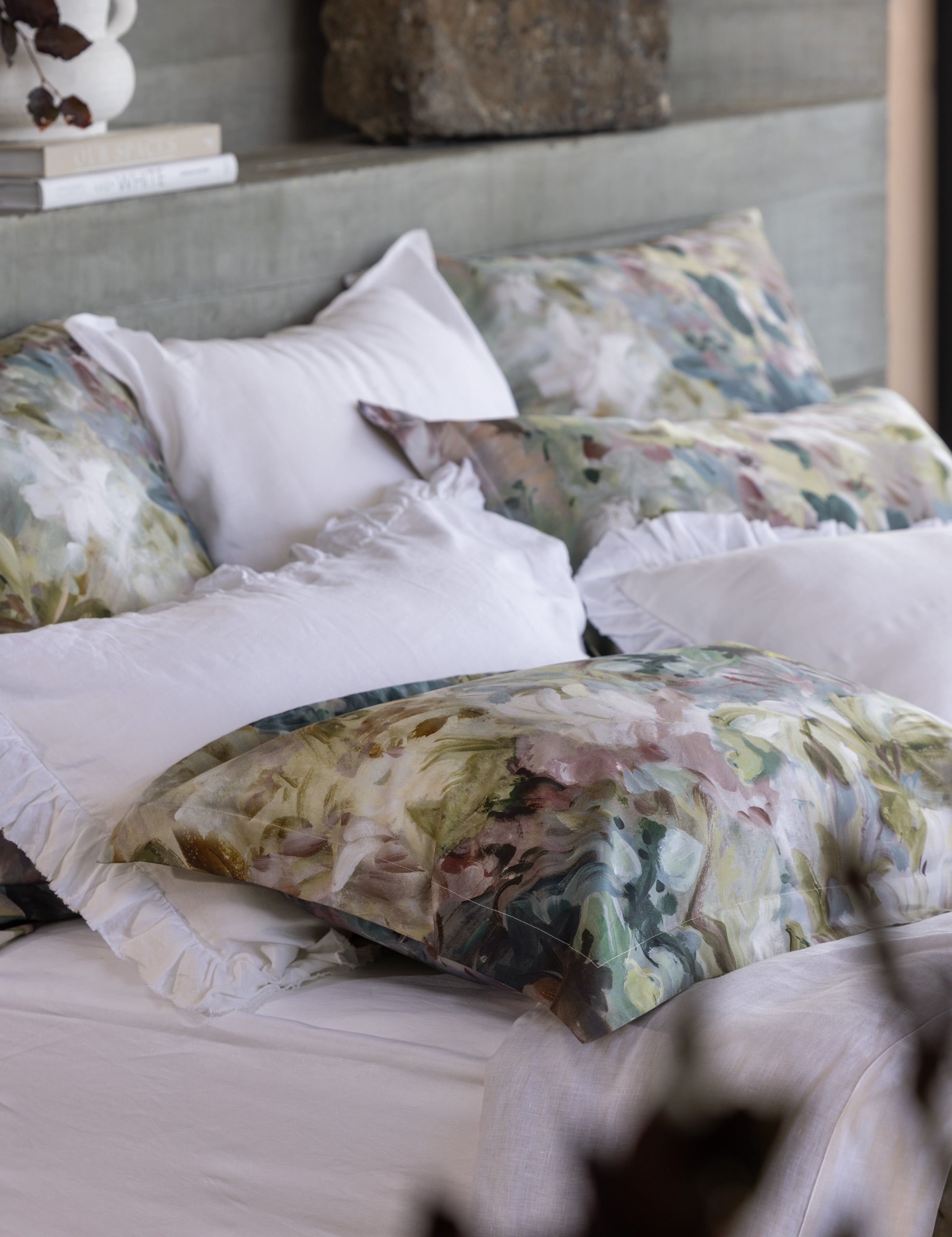 Botanic Wonder Oxford Pillowcase Set | Floral-2