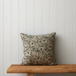 Botanical Bee Square Cushion Cover | Multi-1