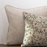 Botanical Bee Square Cushion Cover | Multi-2