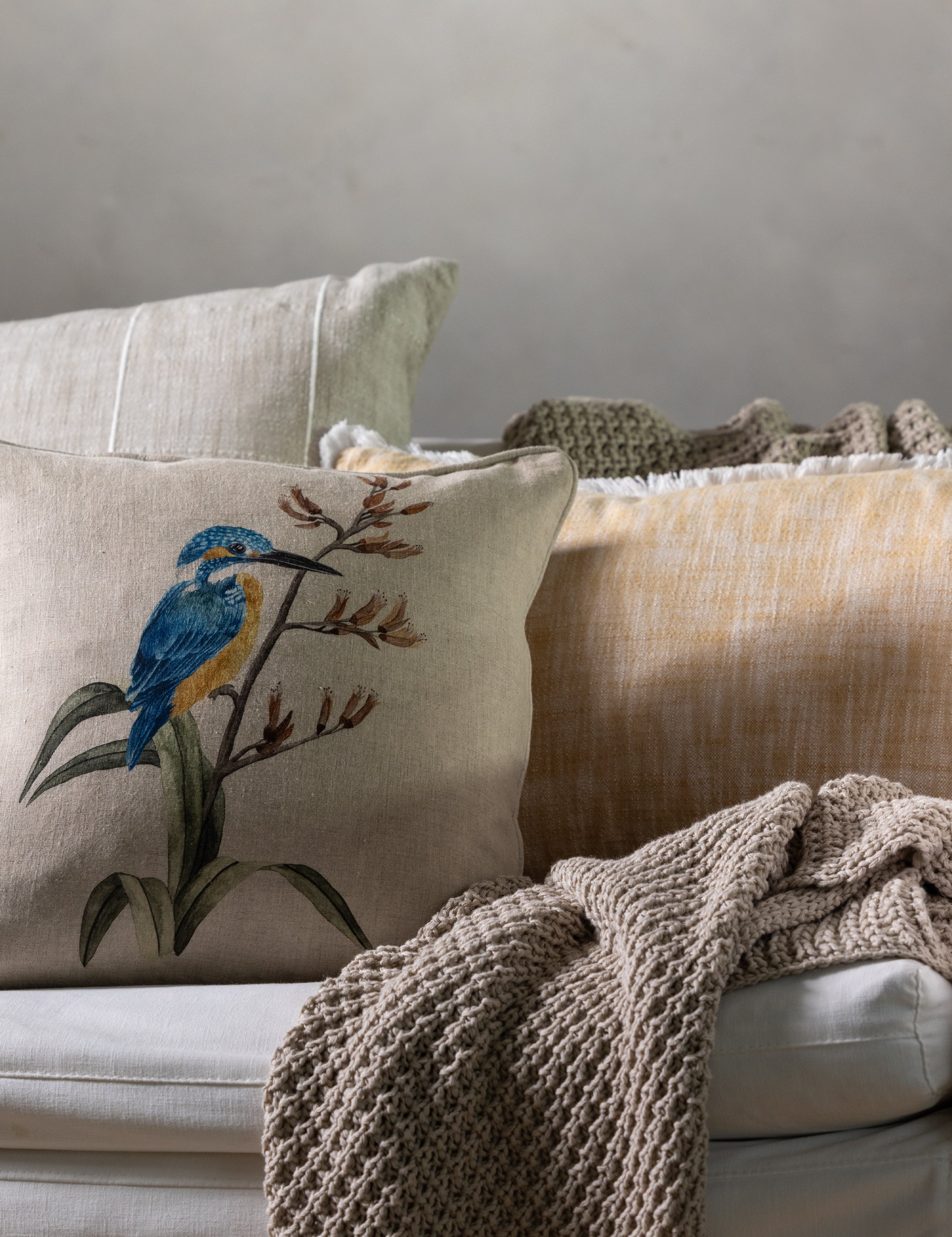 Breeze Rectangle Cushion Cover | Amber-2