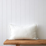 Breeze Rectangle Cushion Cover | White-1