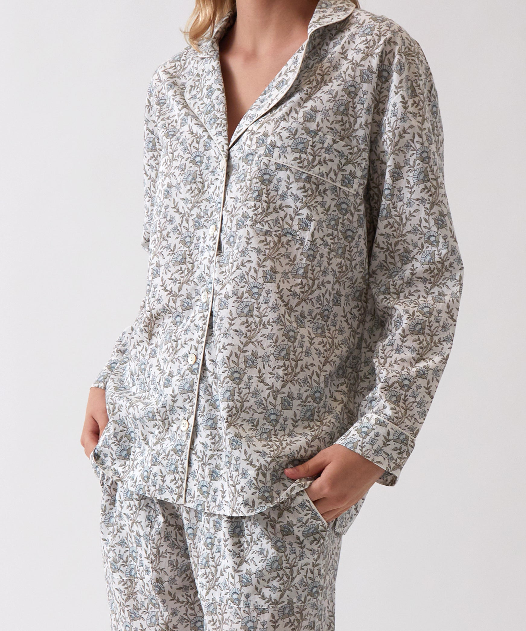 Briar PJ Shirt | Floral-1