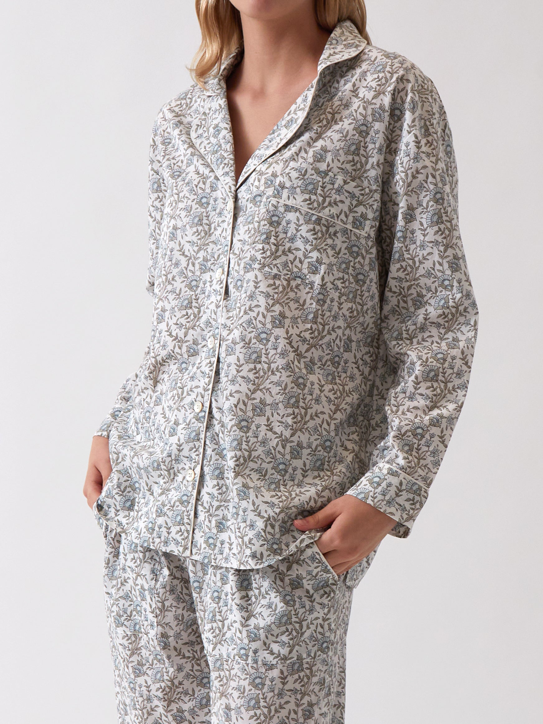 Briar PJ Shirt | Floral-1