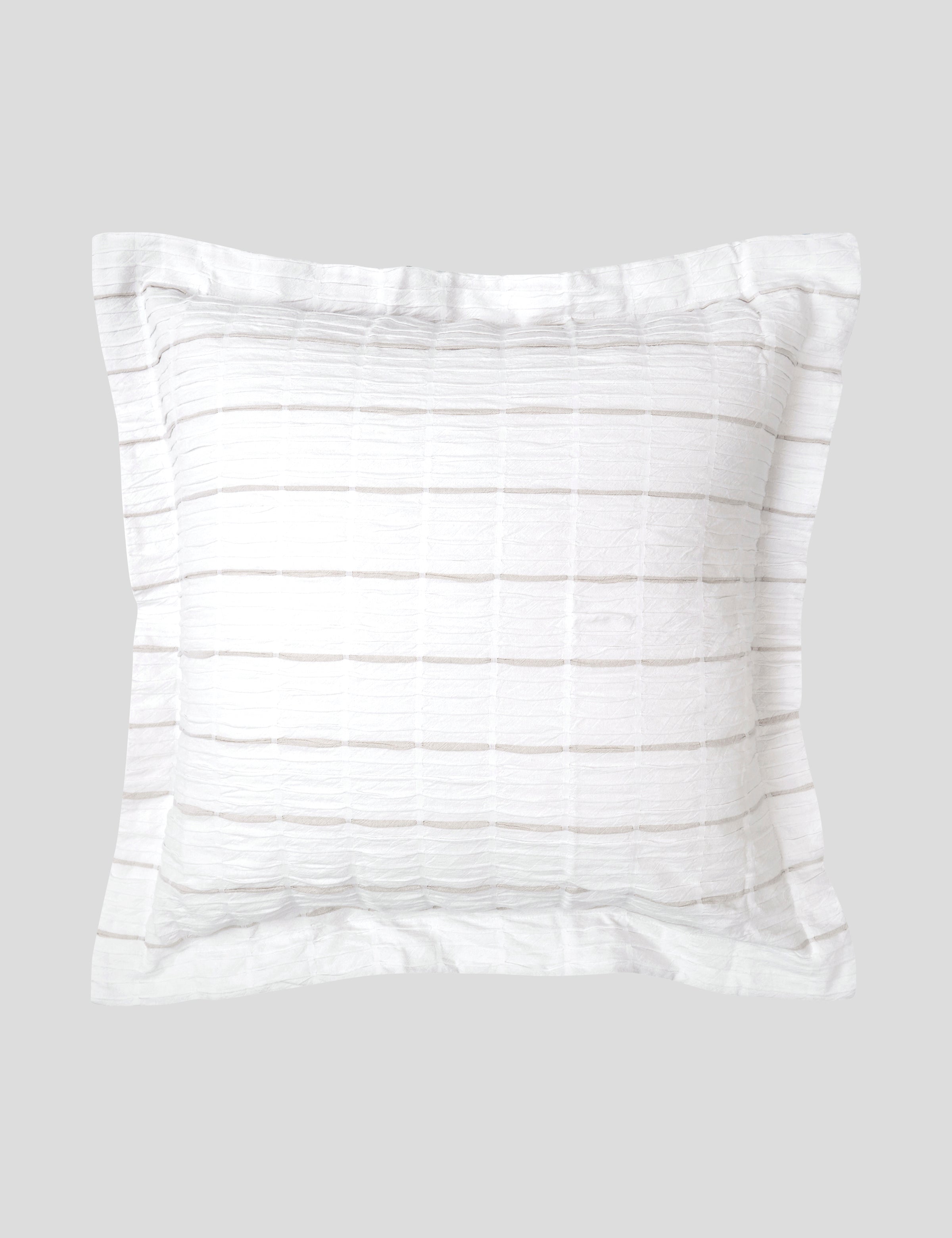 Brunswick European Pillowcase | Natural White-1