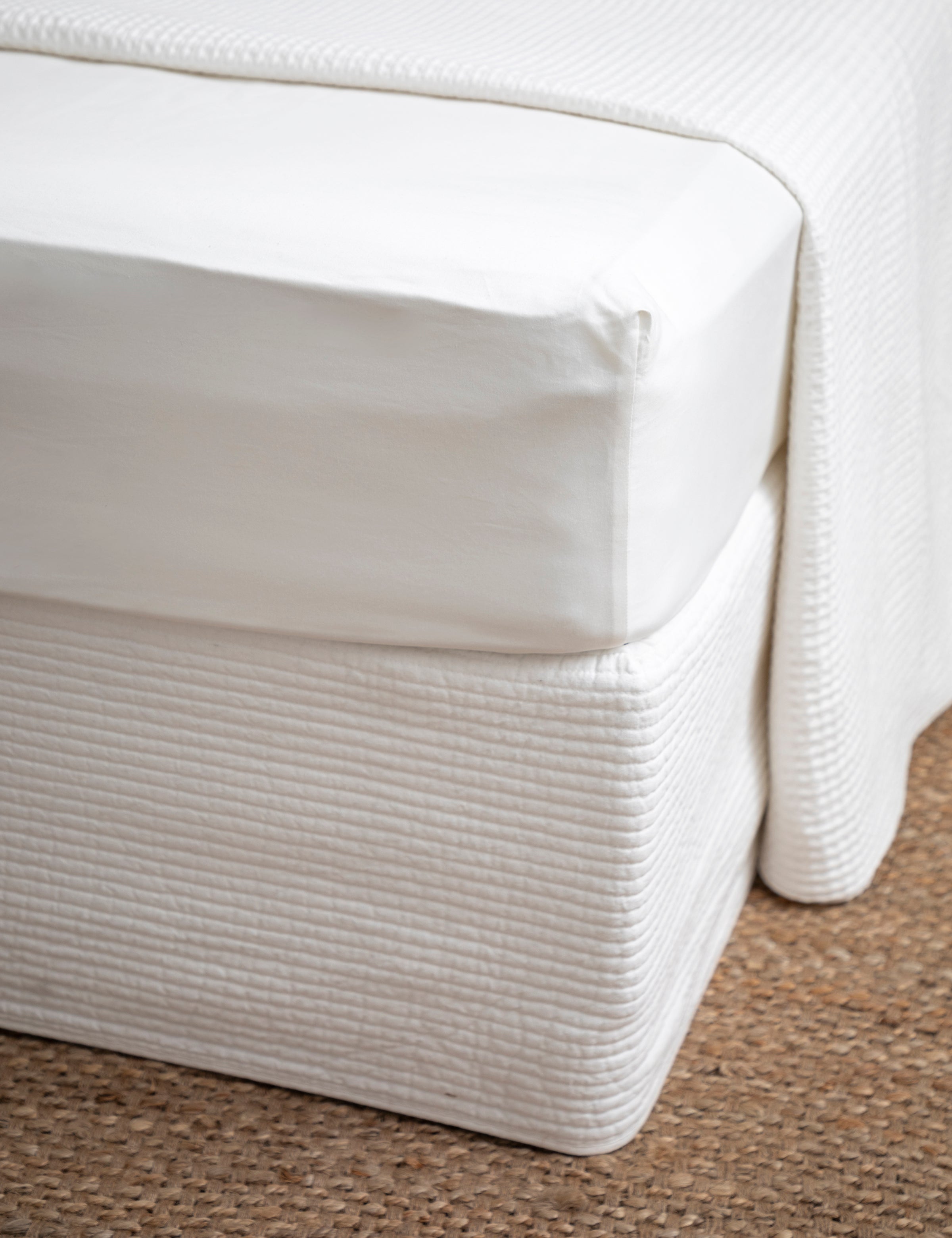 Bungalow Bed Skirt | White-1
