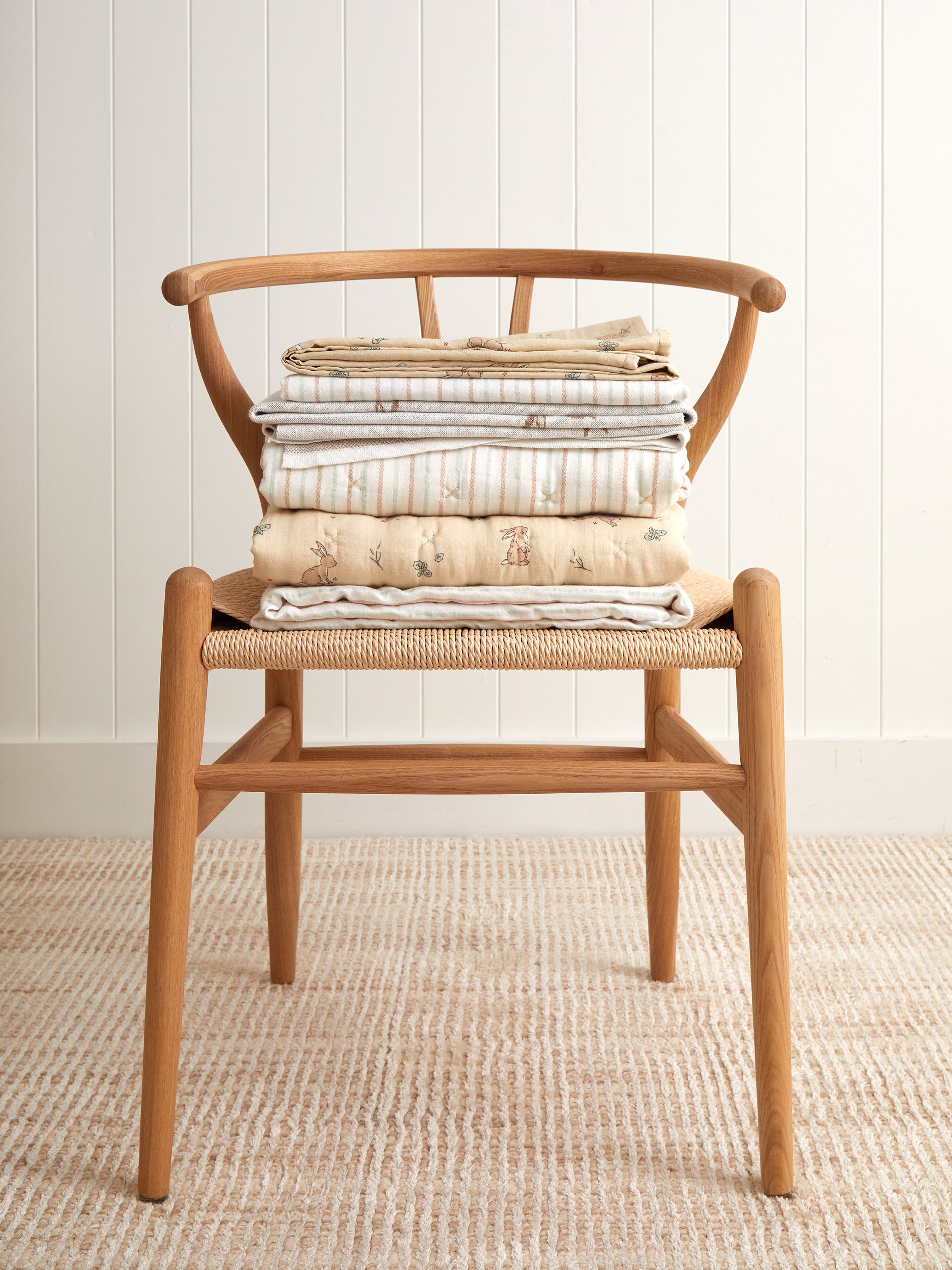 Bunny Lane Cot Quilt | Multi-4
