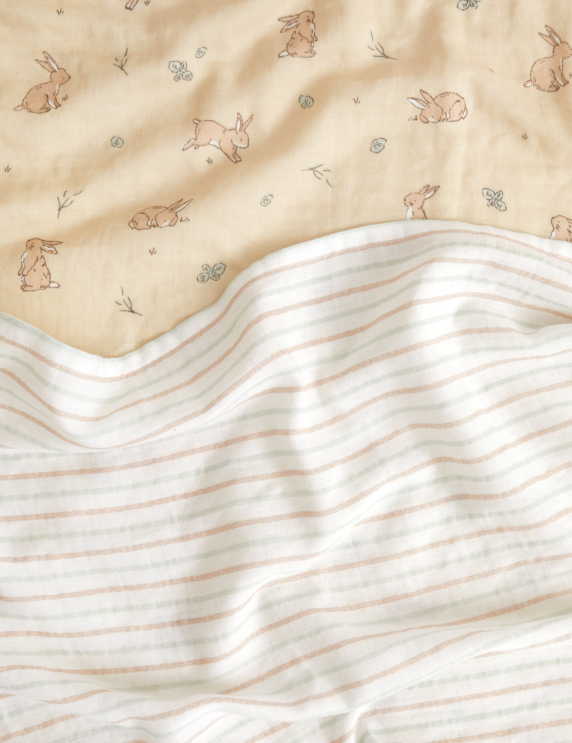 Bunny Lane Stripe Muslin Baby Wrap | Stripe-2
