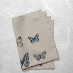 Butterfly Linen Tea Towel | Multi-1
