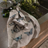 Butterfly Linen Tea Towel | Multi-2