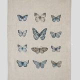 Butterfly Linen Tea Towel | Multi-3