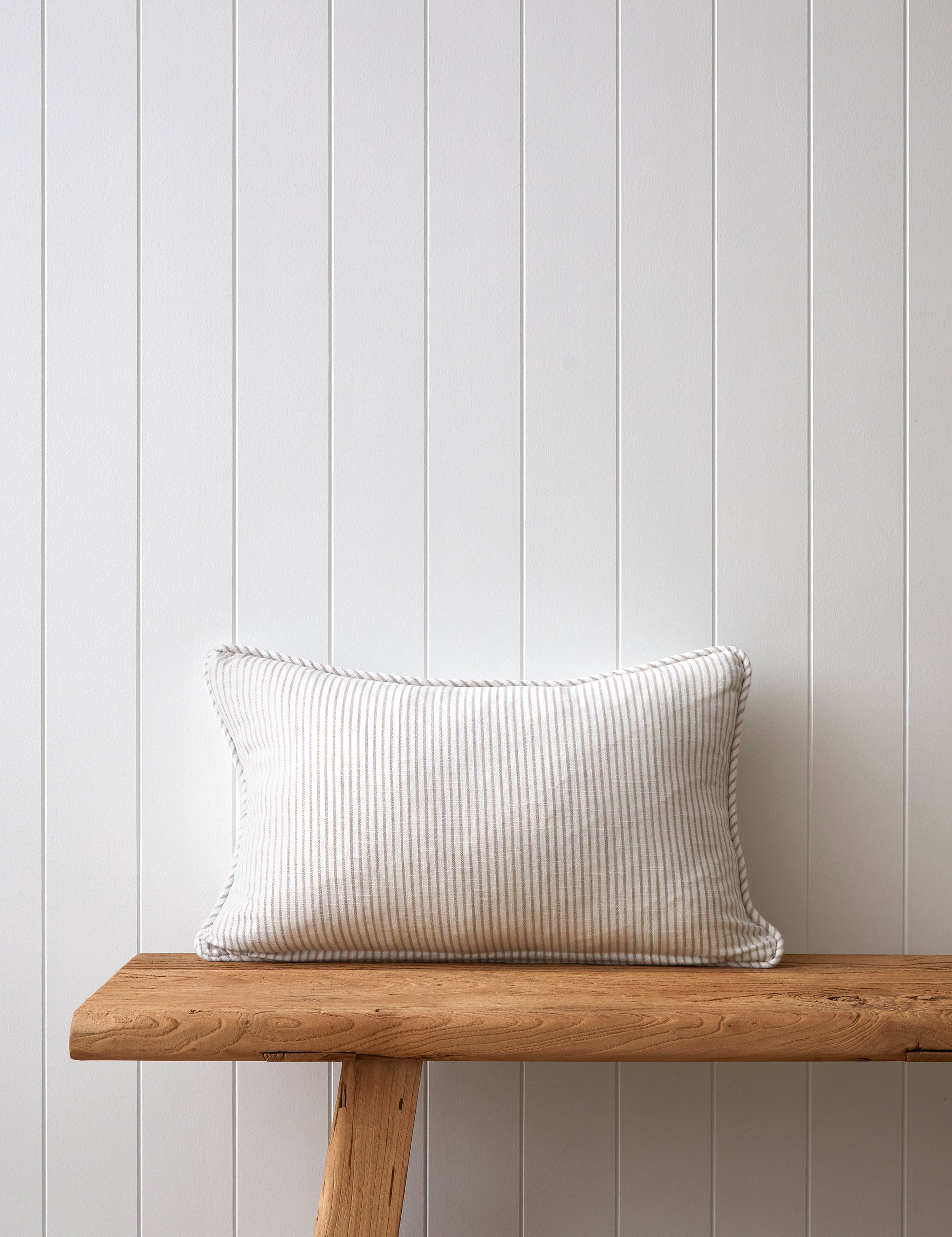 Cairo Rectangle Cushion Cover | White Natural-3