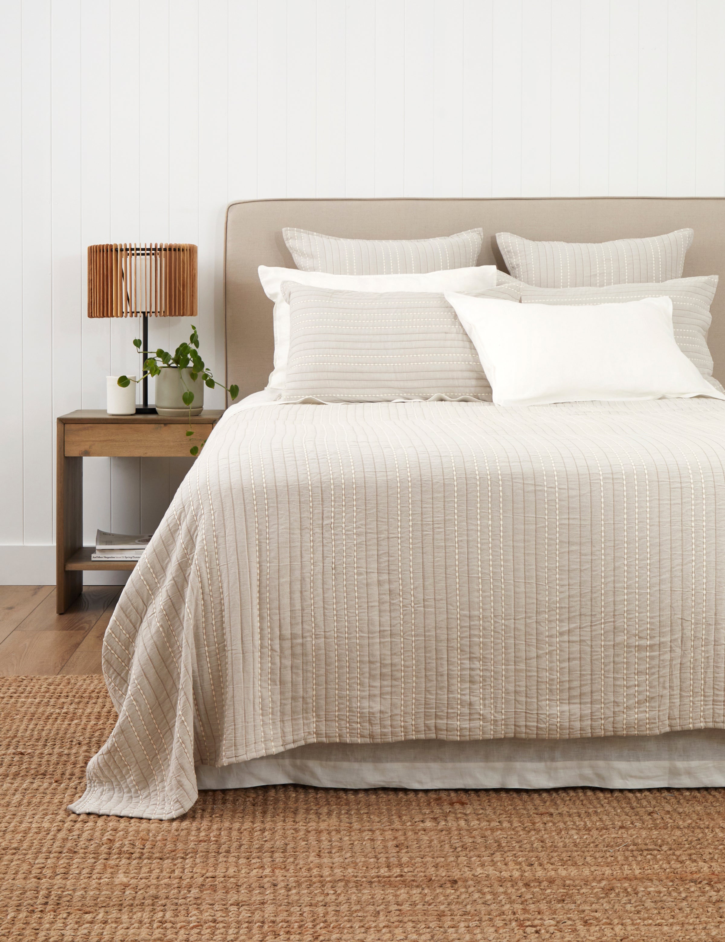 Camden Bed Cover | Natural-1