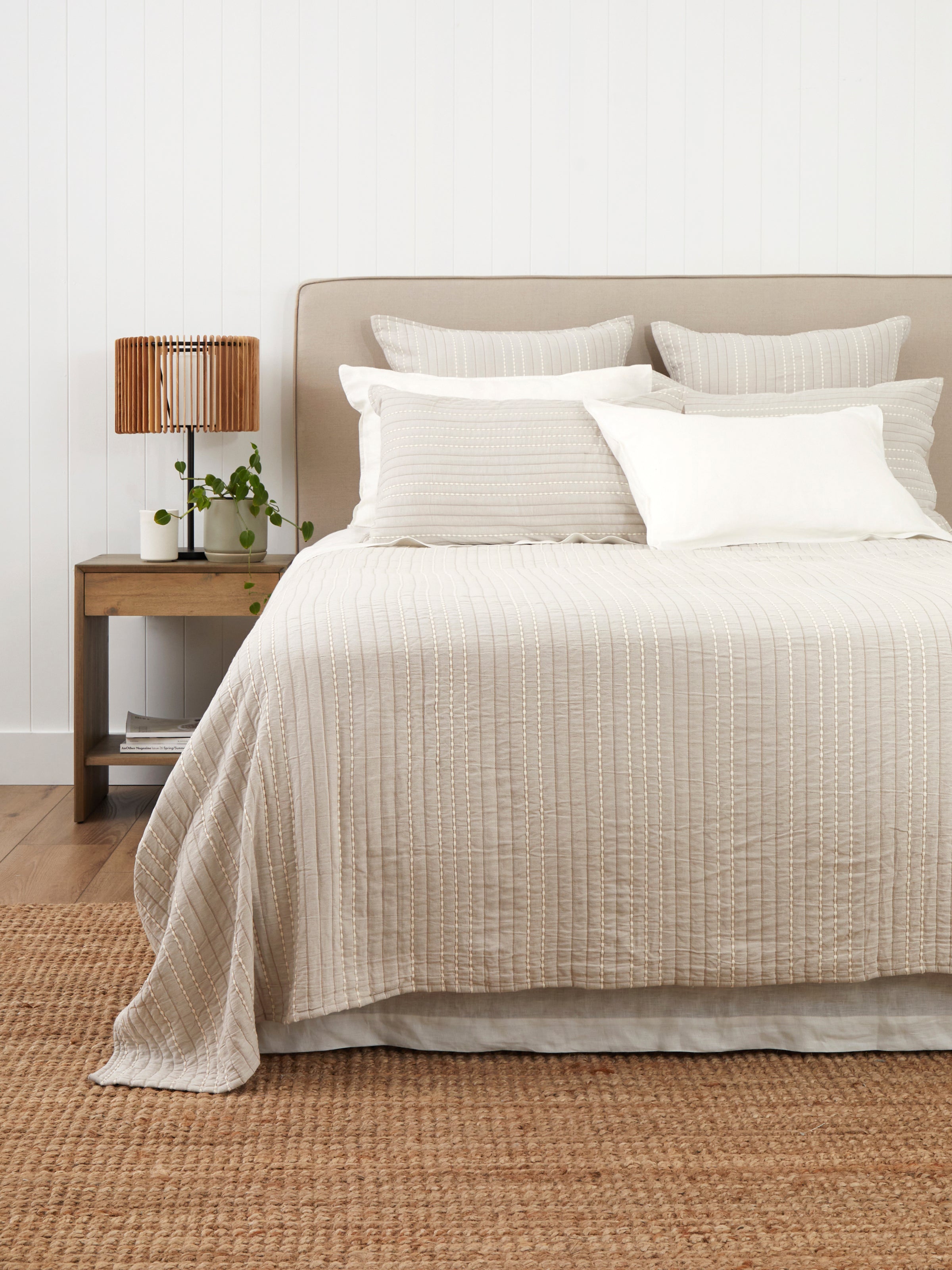 Camden Bed Cover | Natural-1