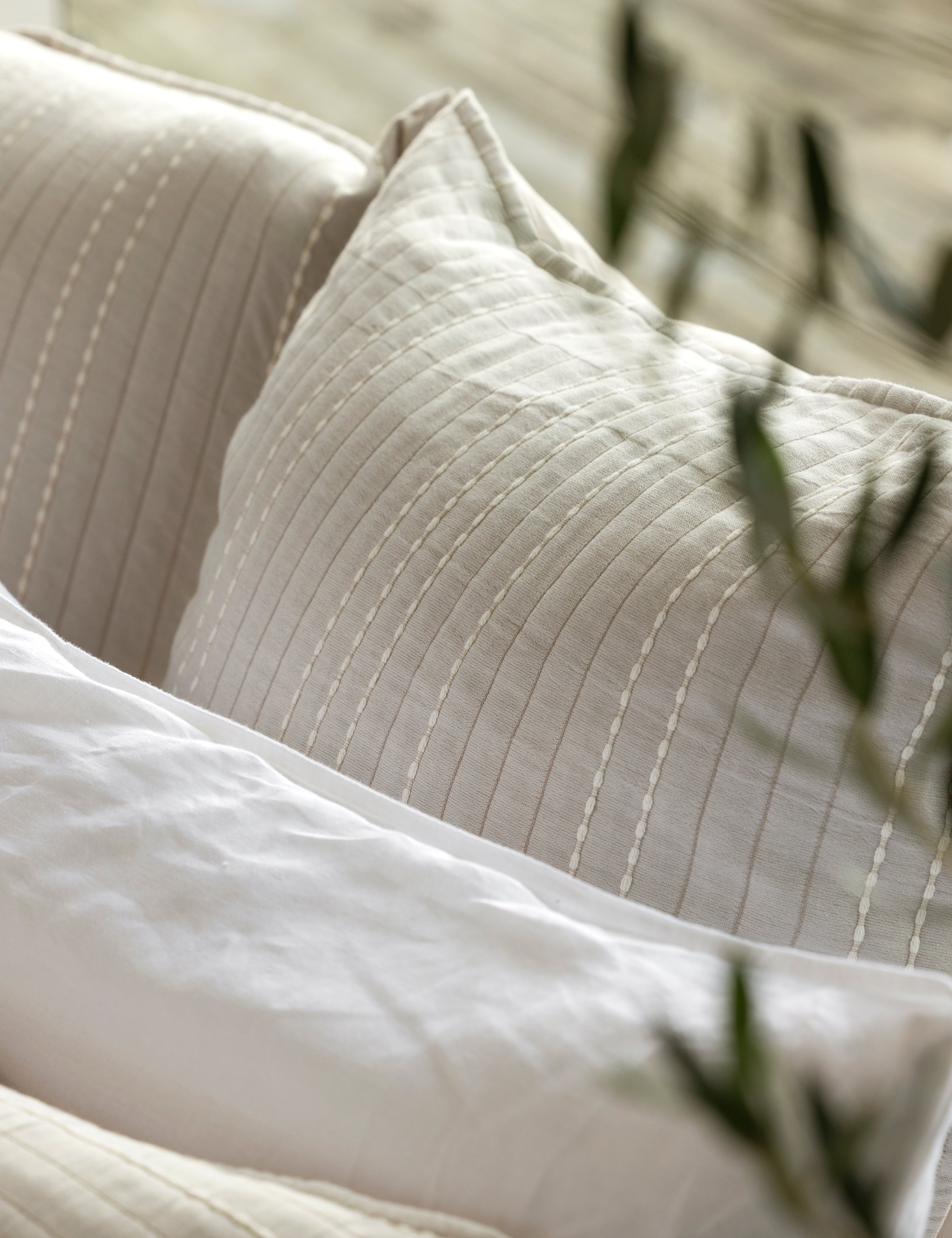 Camden European Pillowcase | Natural-2