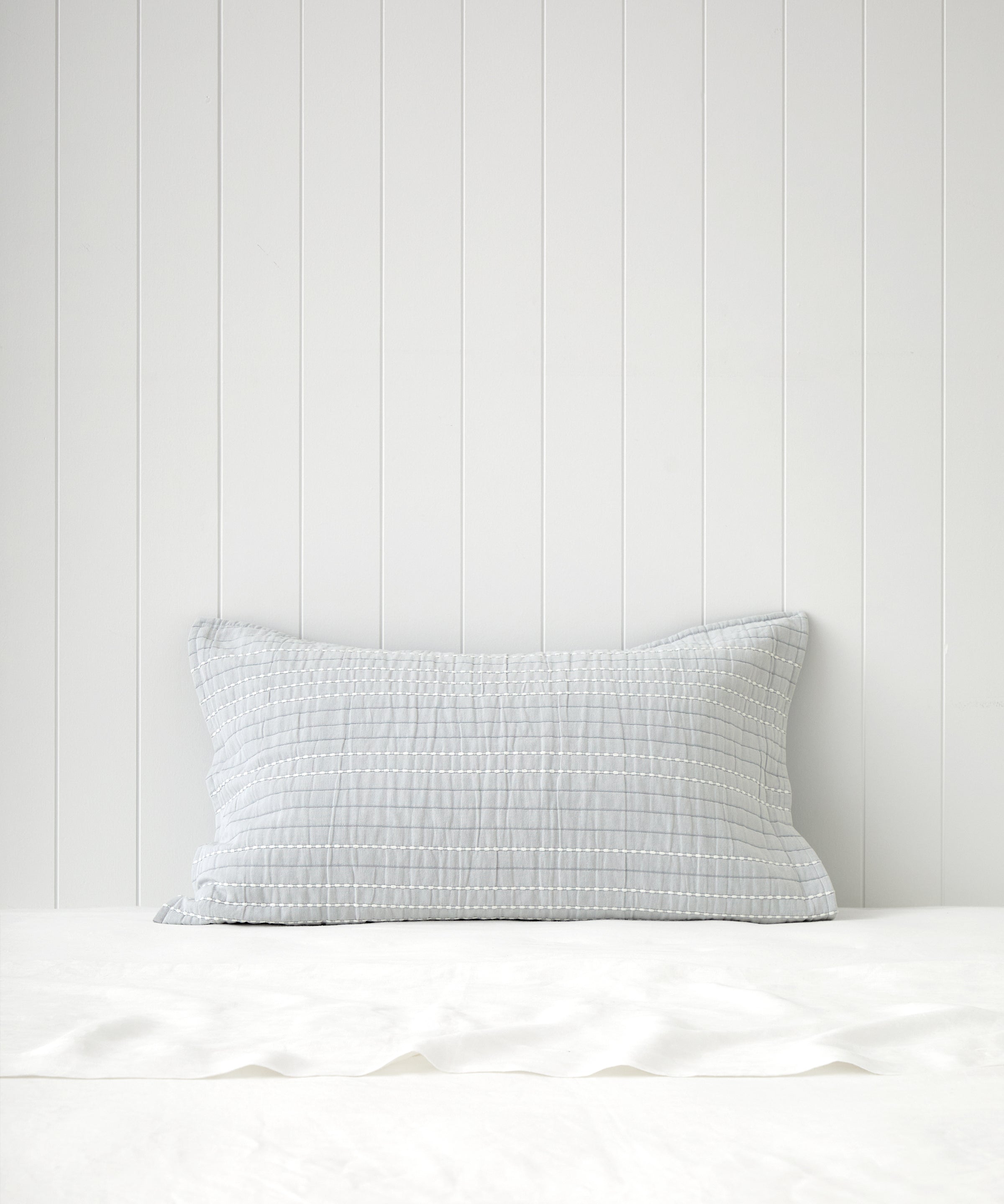 Camden Standard Pillowcase in Duck Egg | Duckegg-1