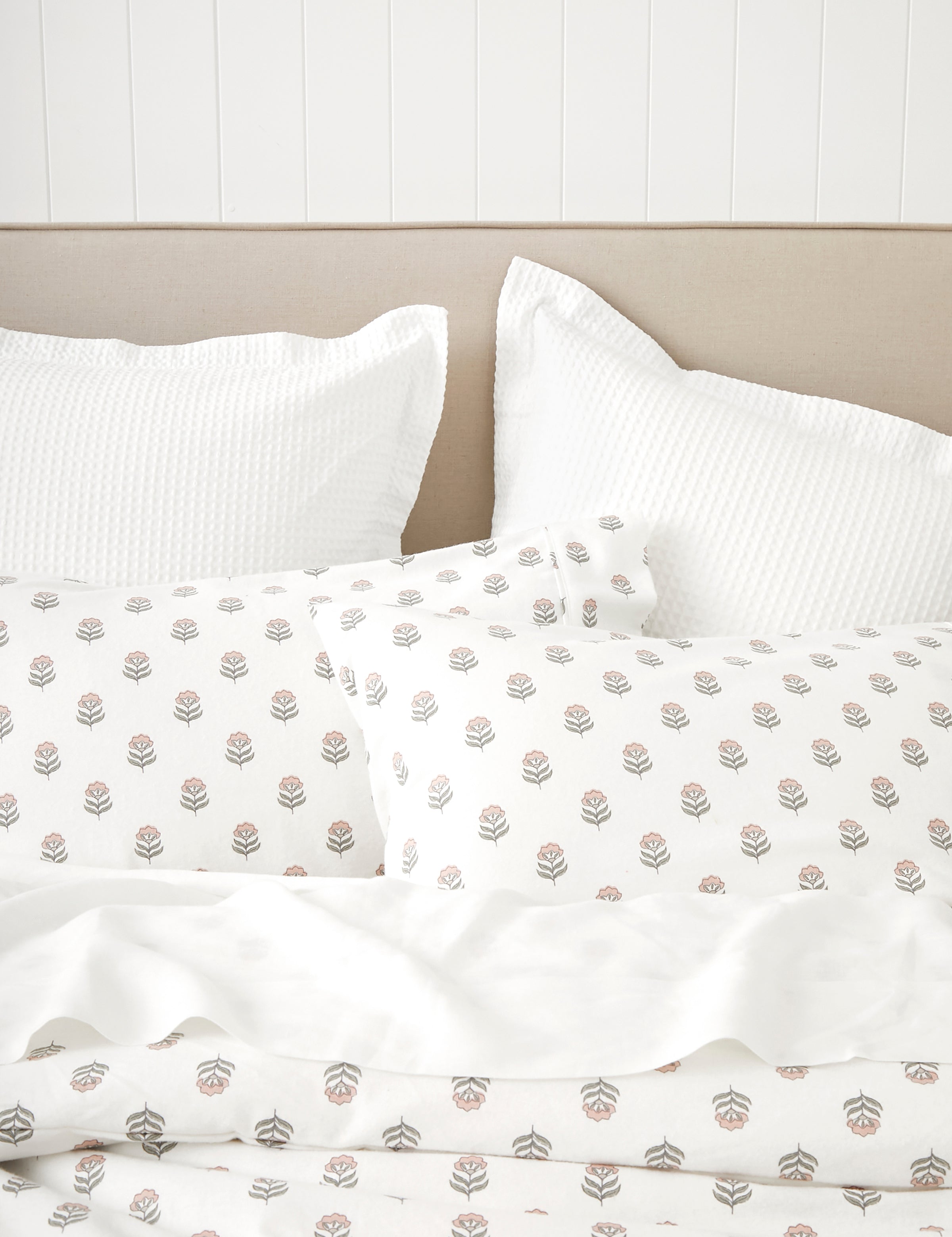 Cardrona Flannel Duvet Cover Set | Floral-2