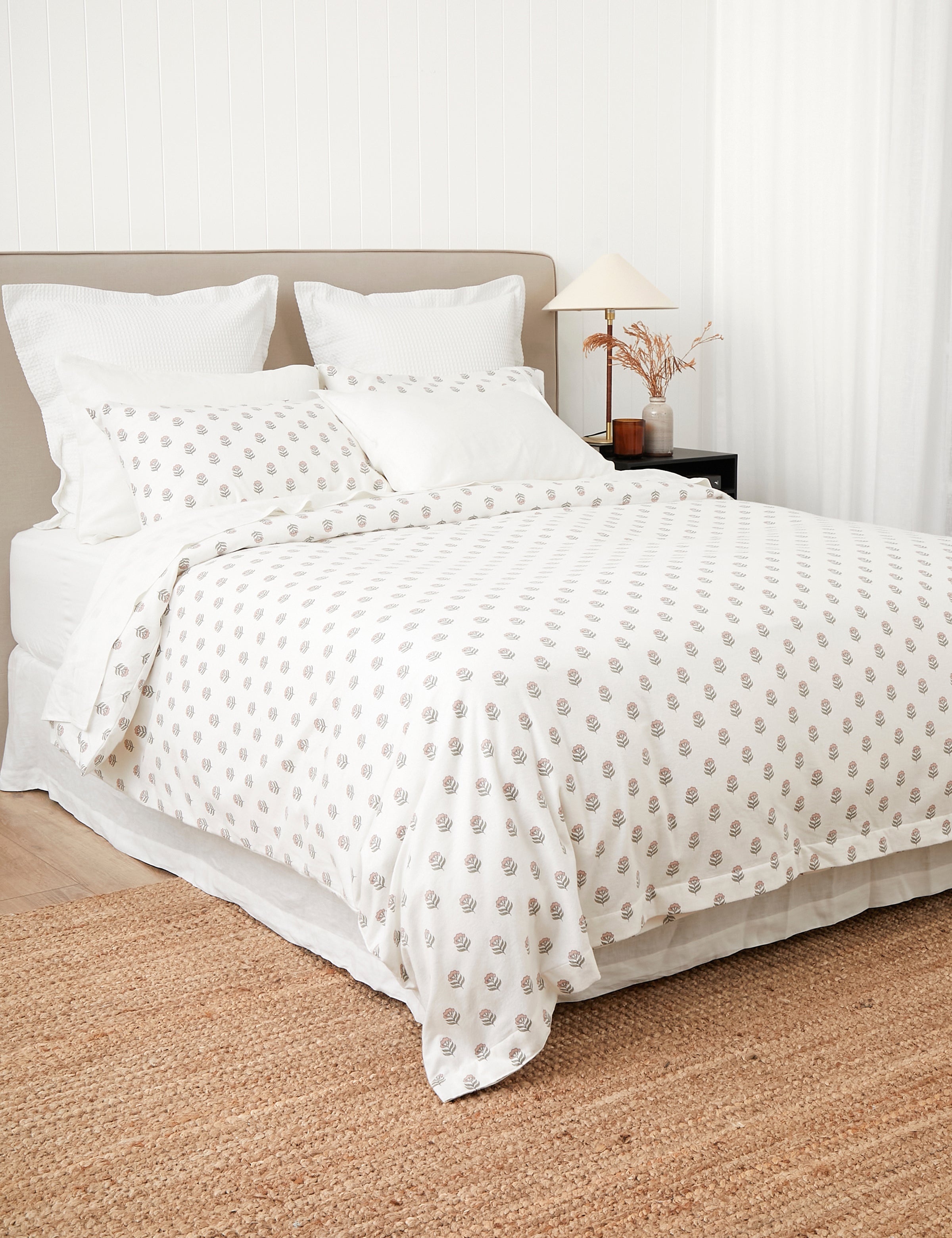 Cardrona Flannel Duvet Cover Set | Floral-3