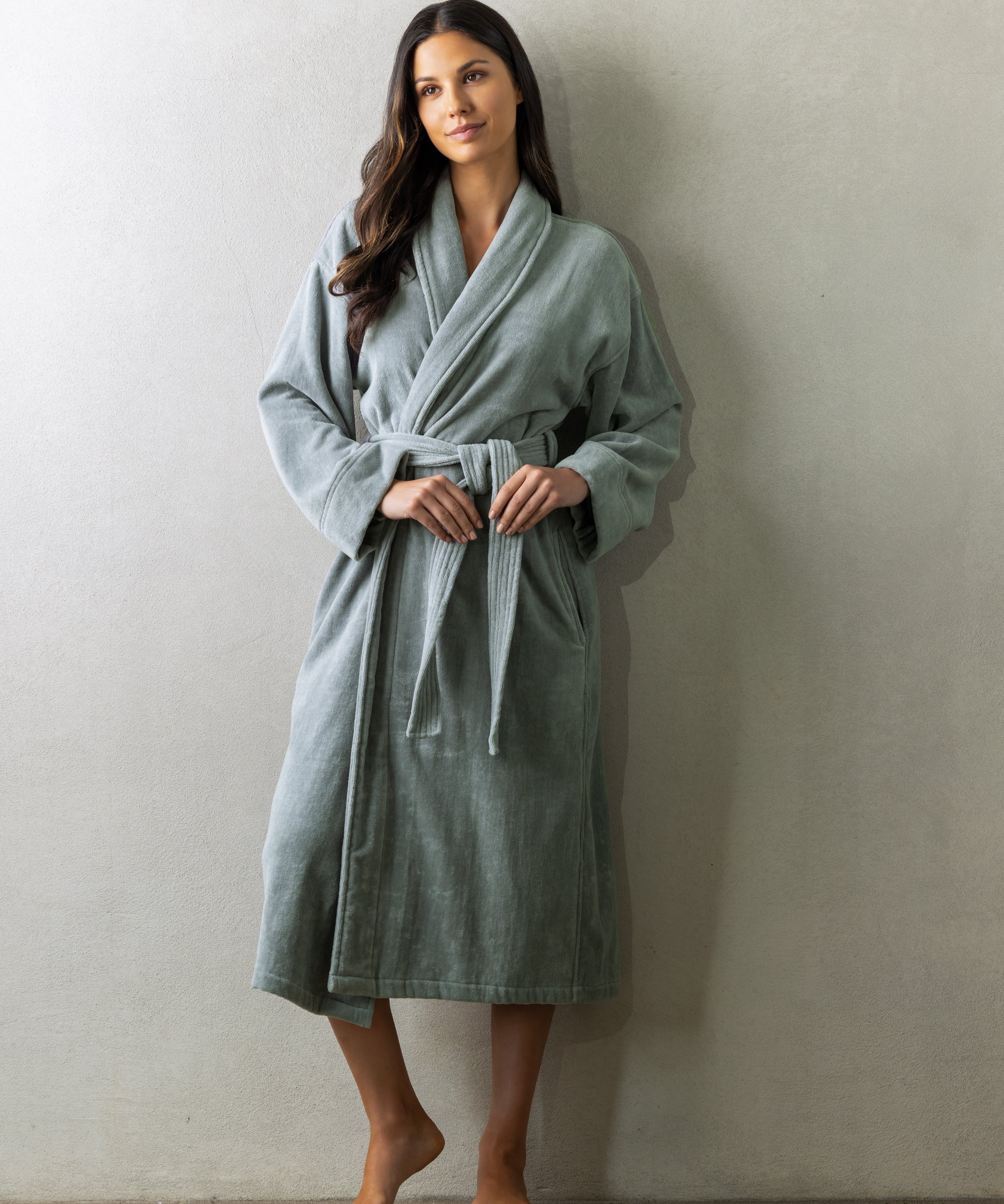 Carter Robe | French Blue-3