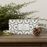 Christmas Pine Tea Light Candle Set of 8 | White-2