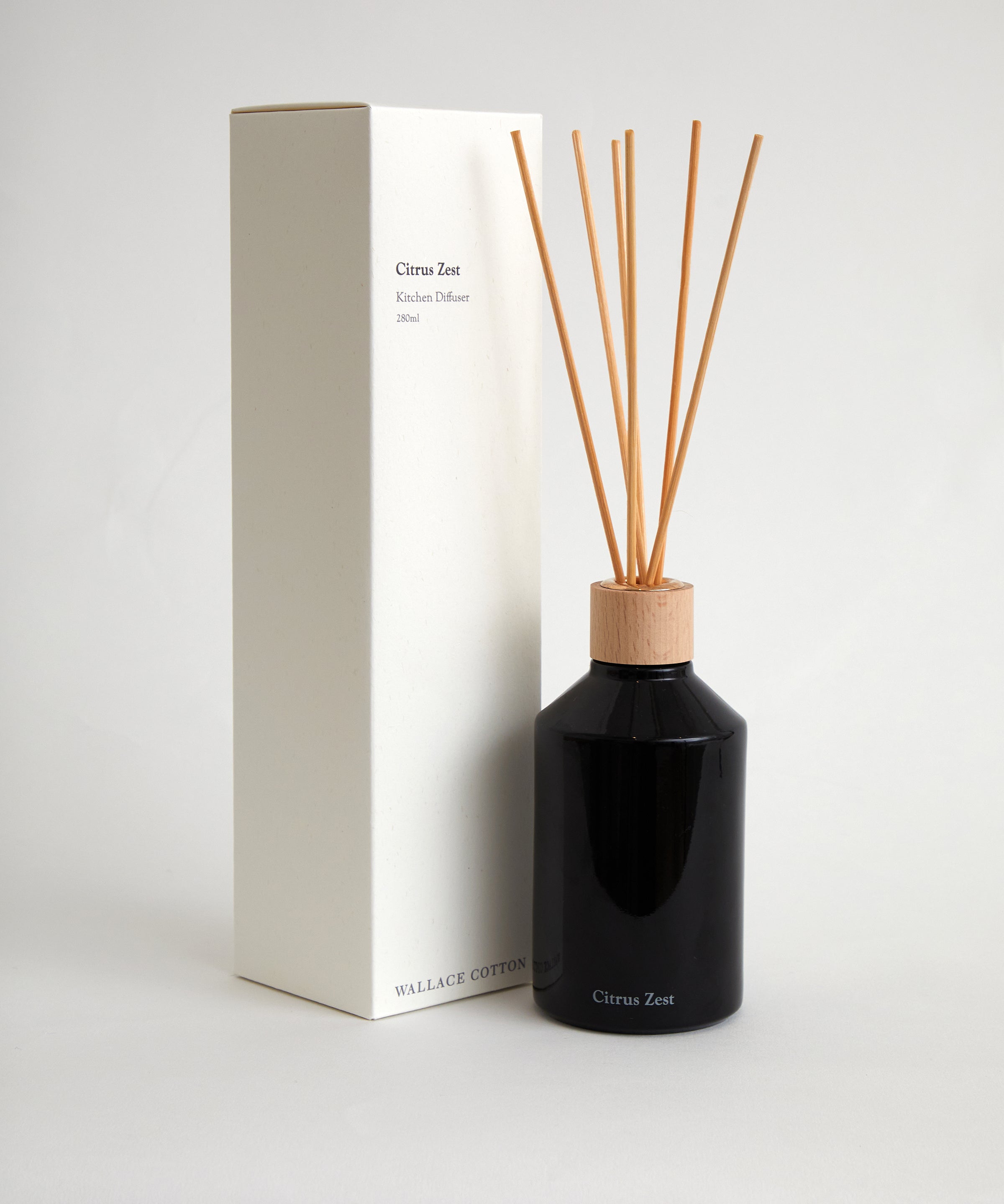 Citrus Zest Diffuser 280ml | Black-1
