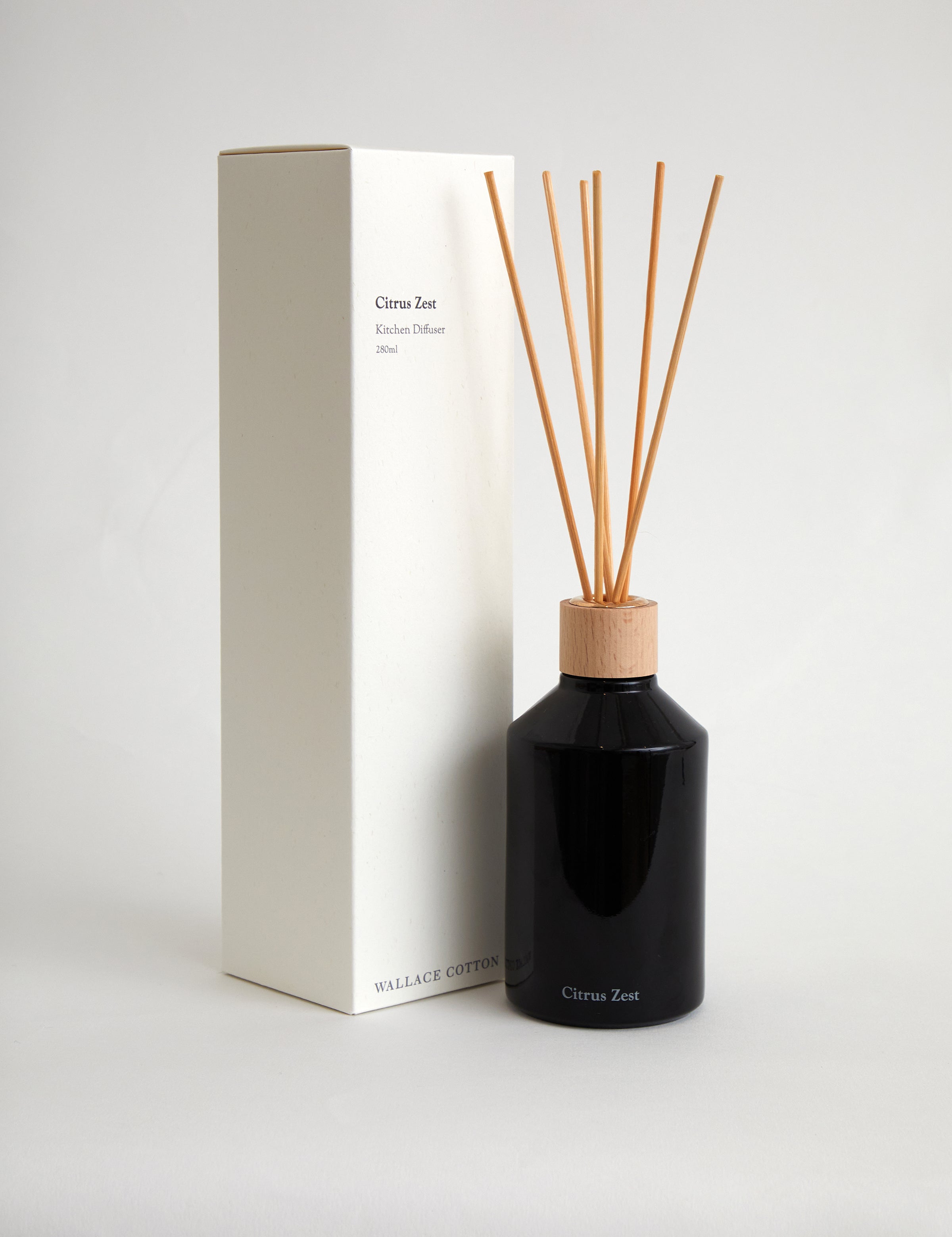 Citrus Zest Diffuser 280ml | Black-1